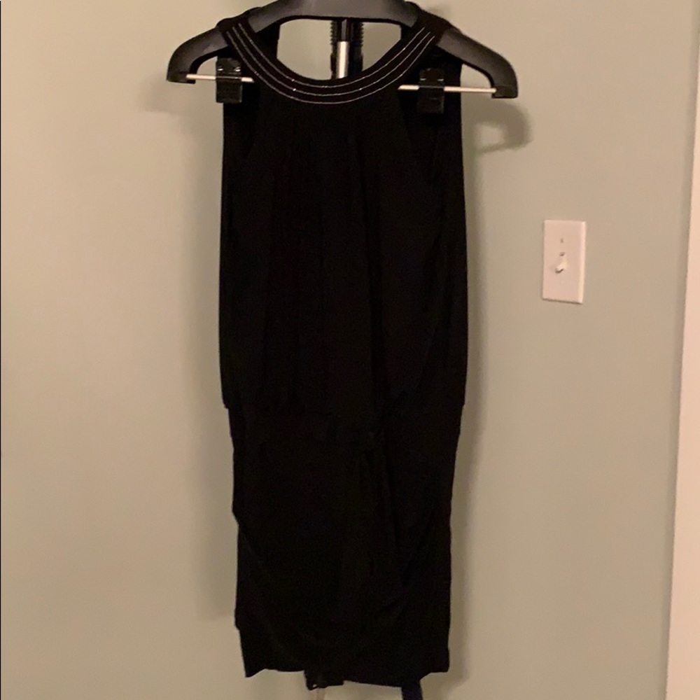 Black cocktail dress